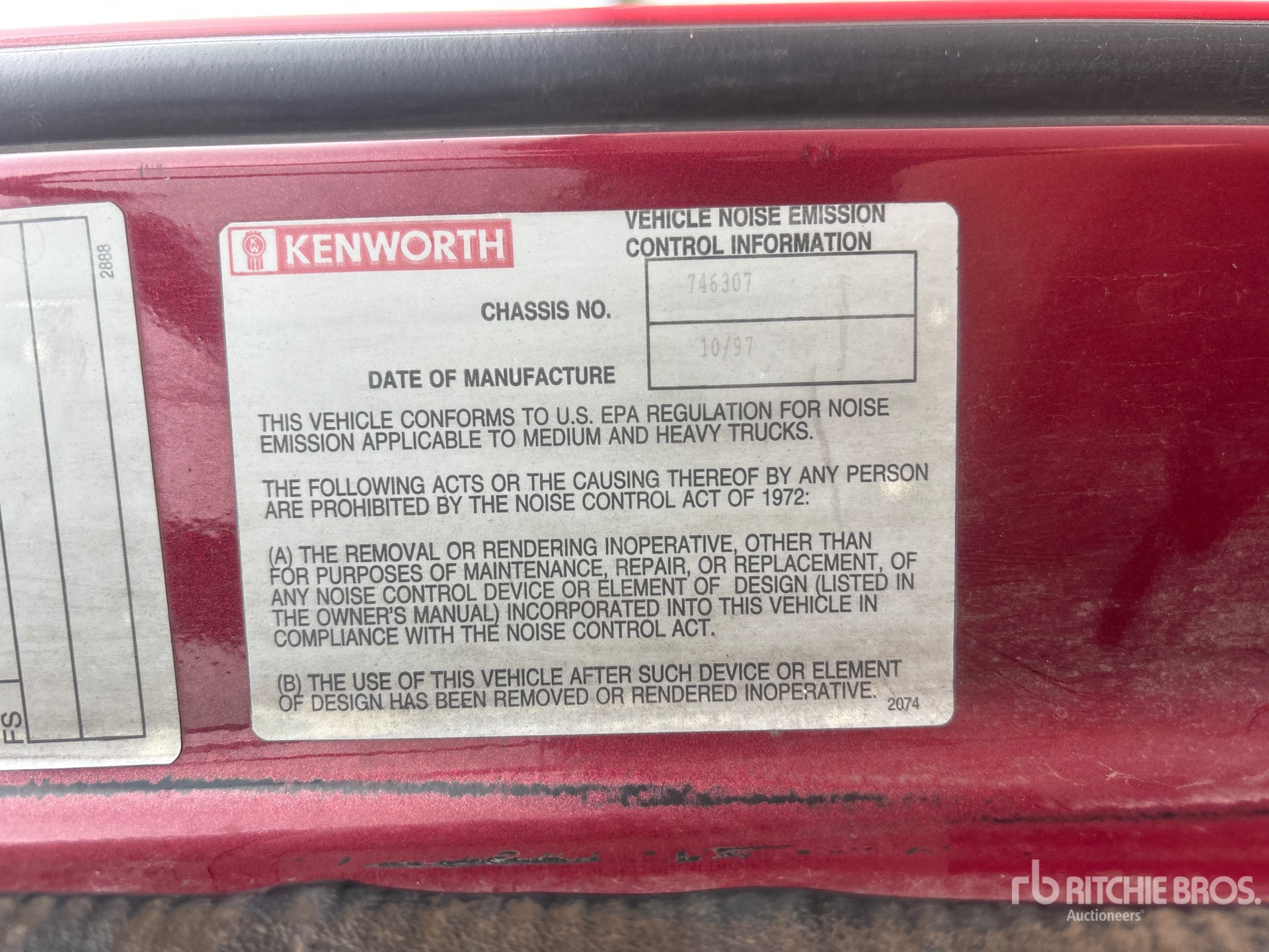 1998 Kenworth T2000