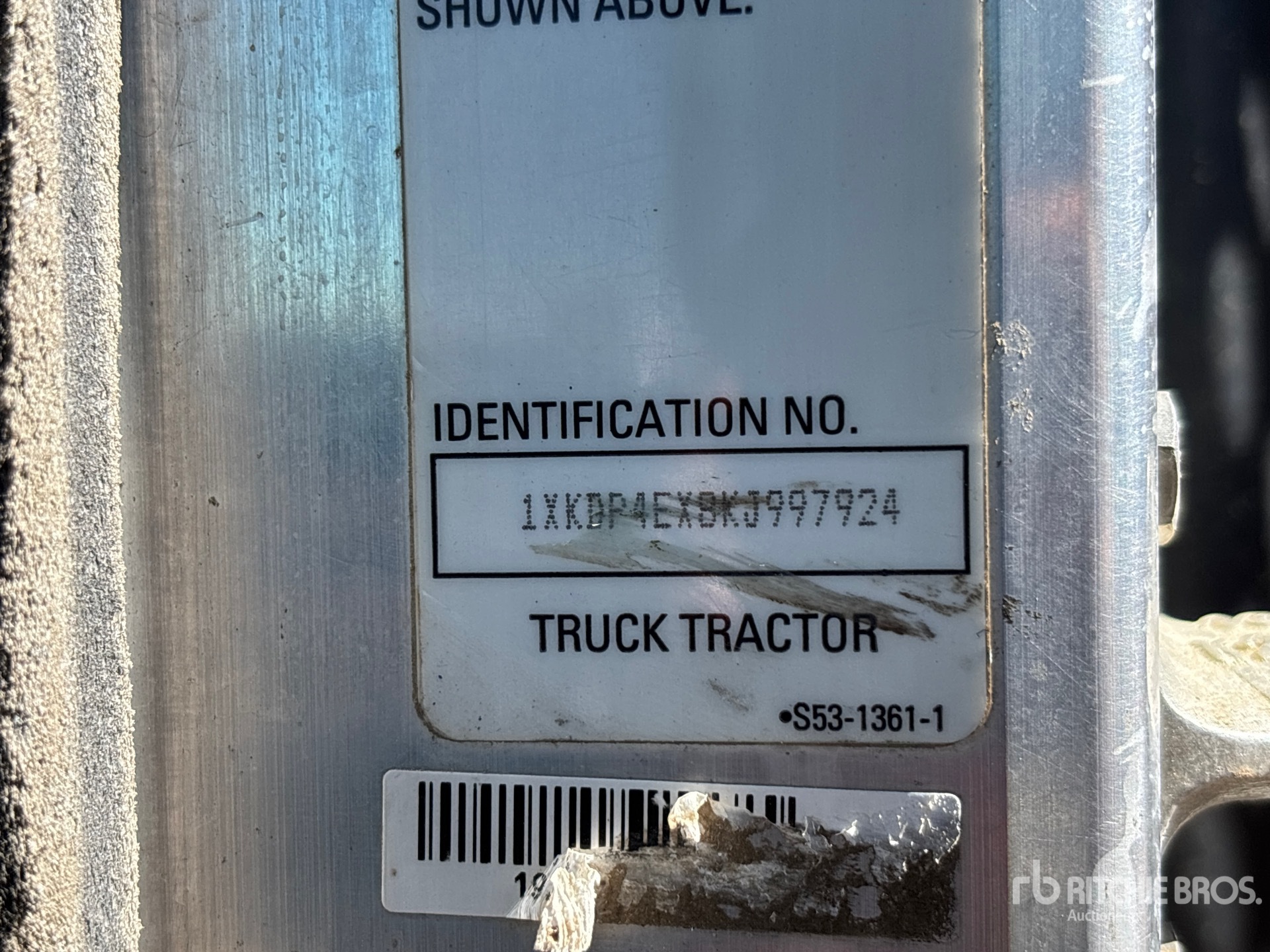 2019 Kenworth T800