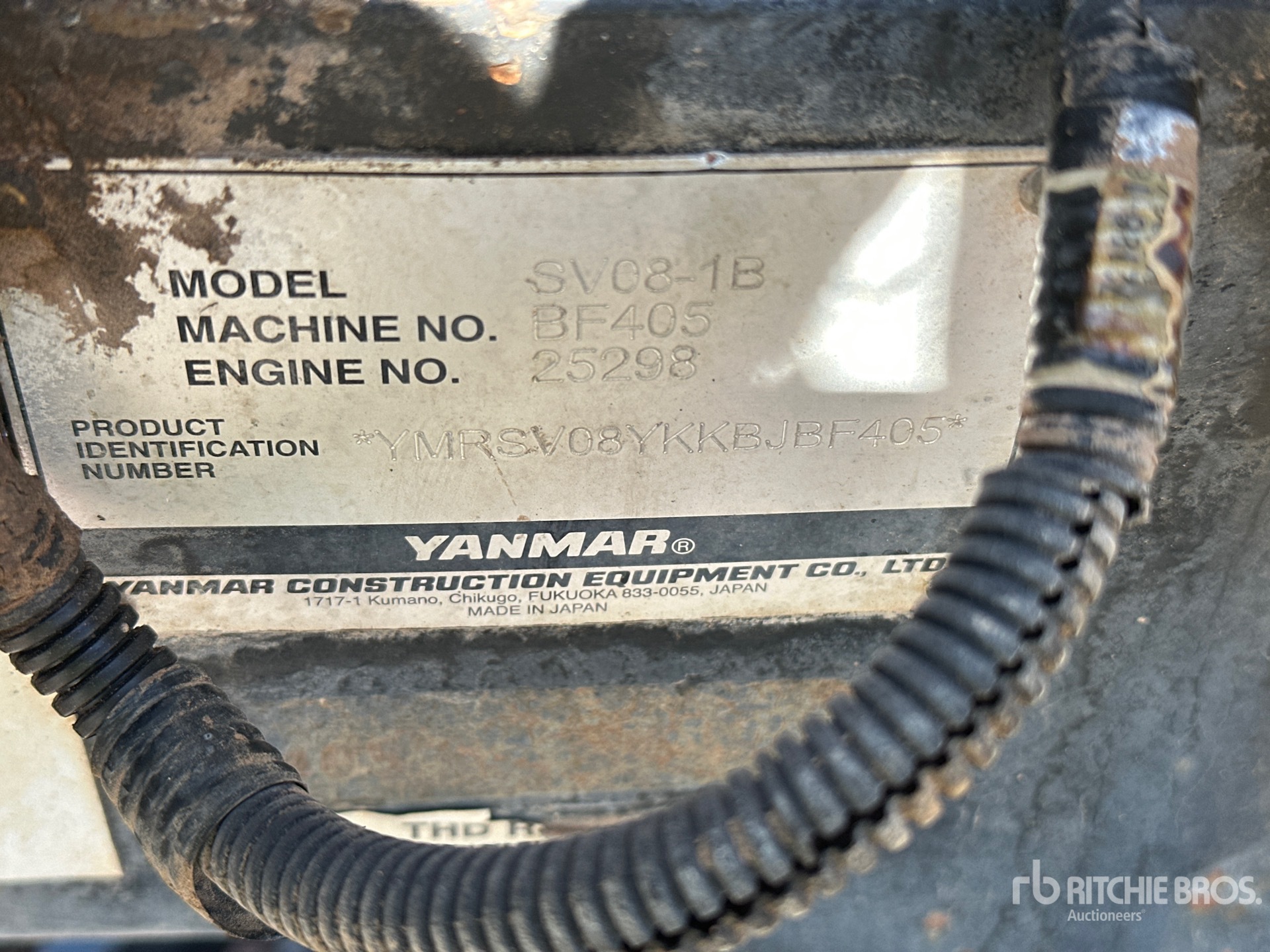 2019 Yanmar SV08-1B