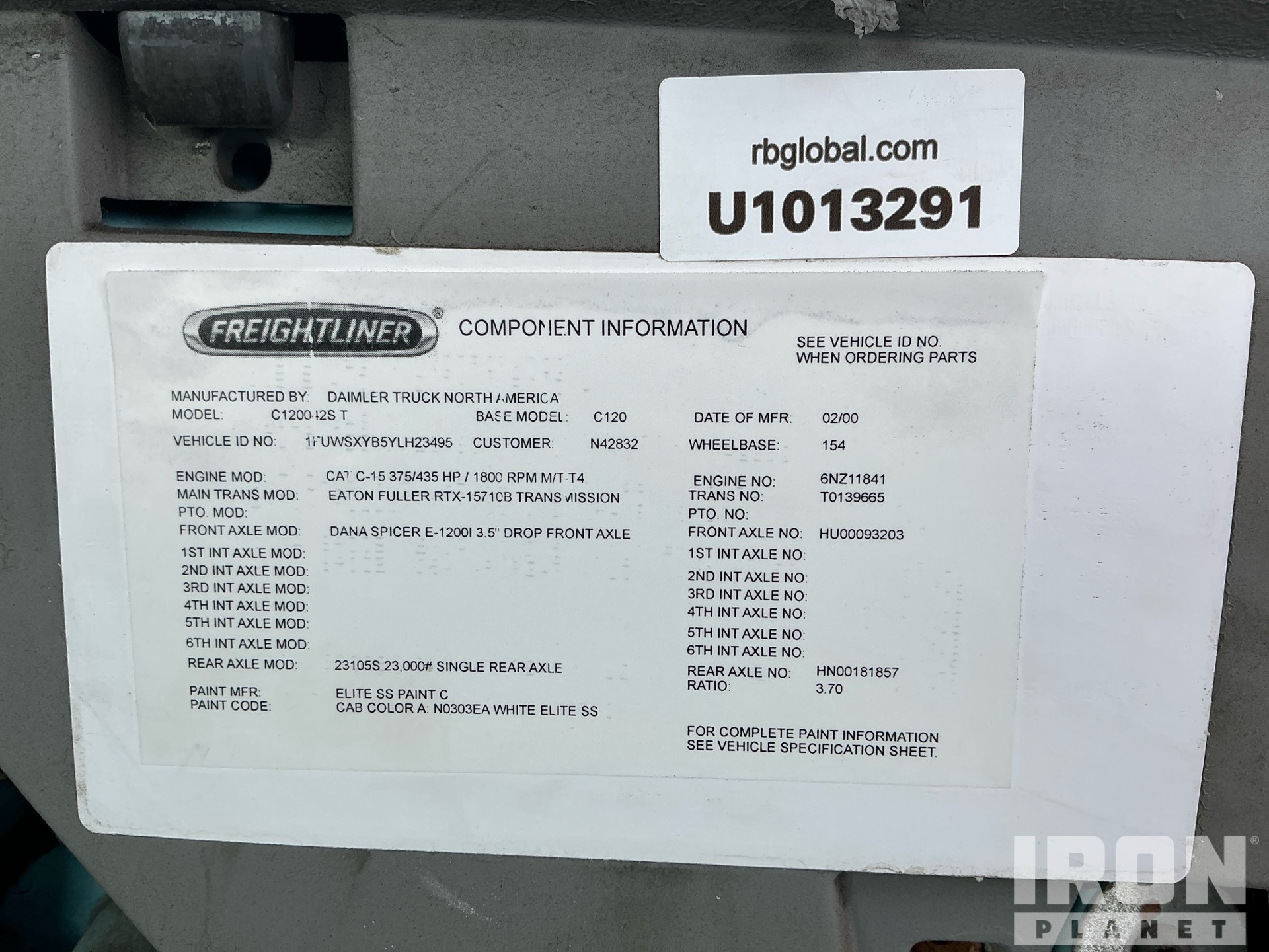 2000 Freightliner COLUMBIA 120