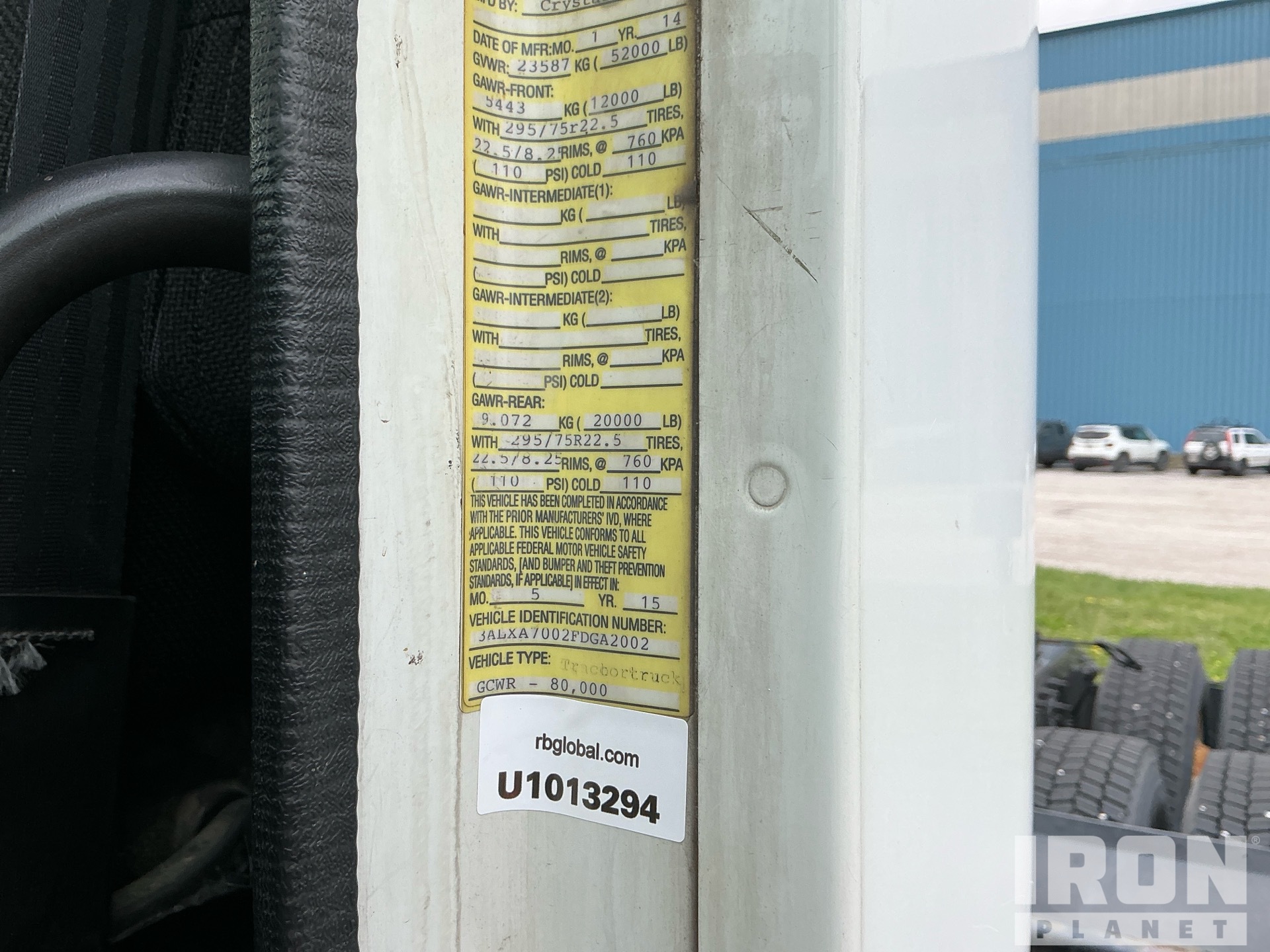 2015 Freightliner COLUMBIA 120