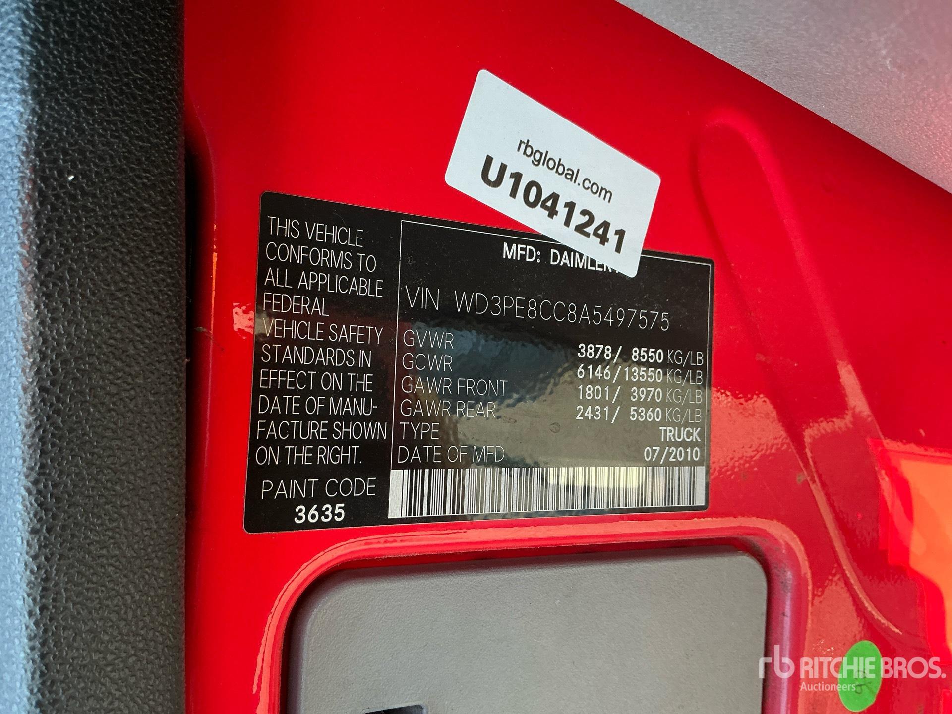 2010 Mercedes-Benz SPRINTER 2500