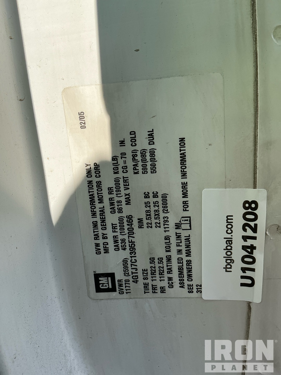 2005 Isuzu HVR