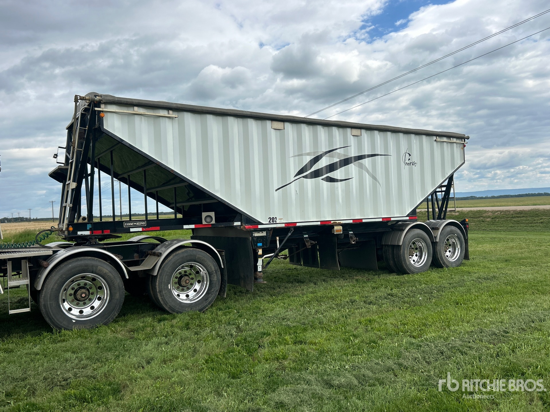 2010 Load King 30 ft T/A Super B-Train Pup
