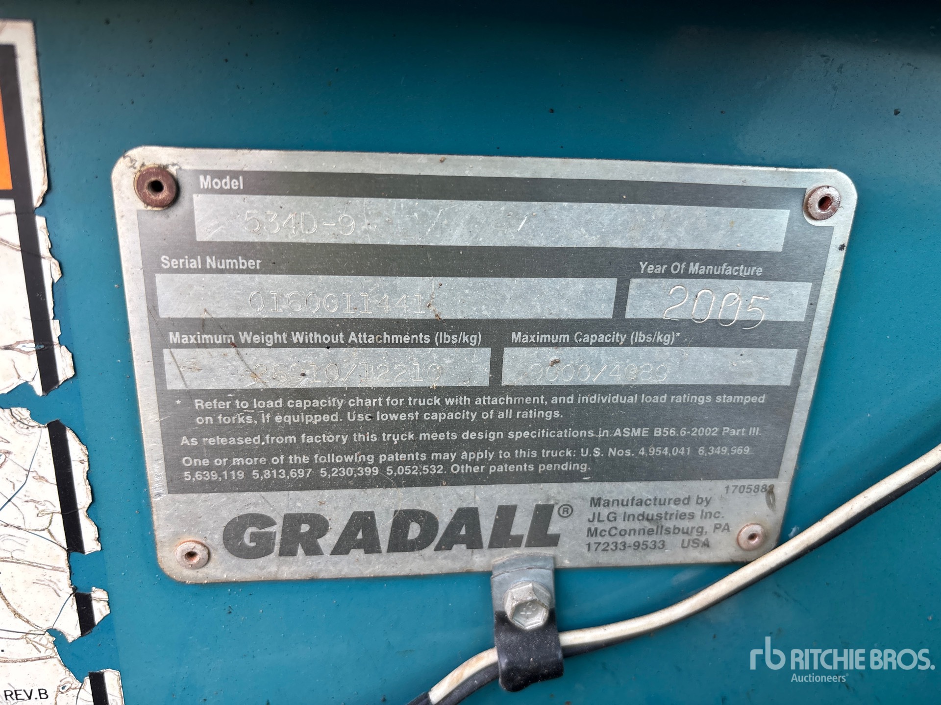 2005 Gradall 534D-9
