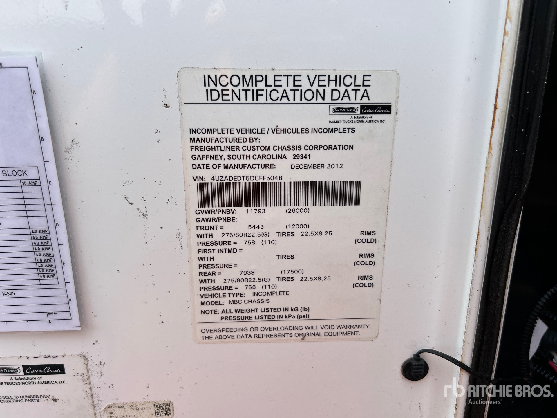 2013 Freightliner MCB