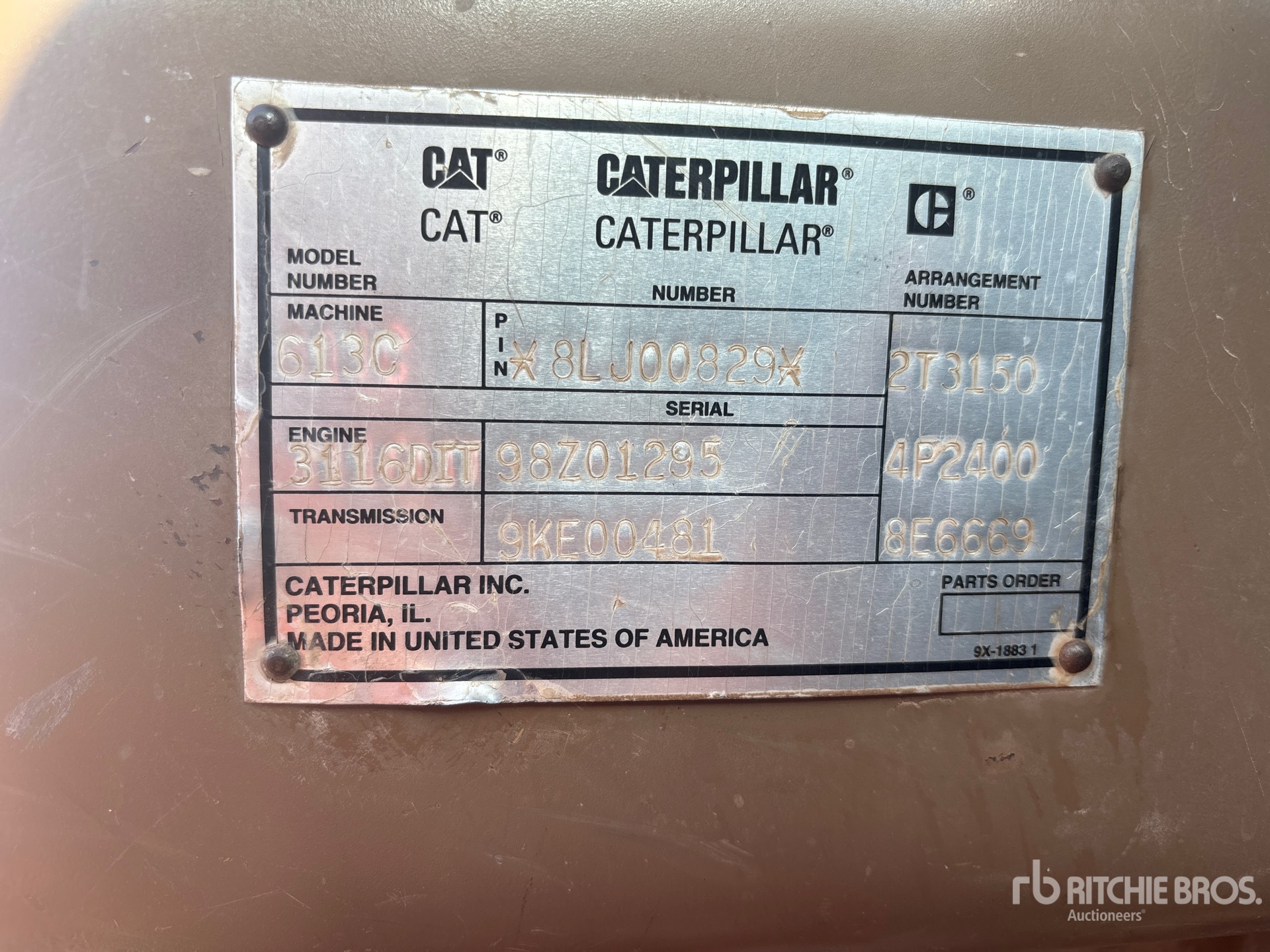 1993 Caterpillar 619B