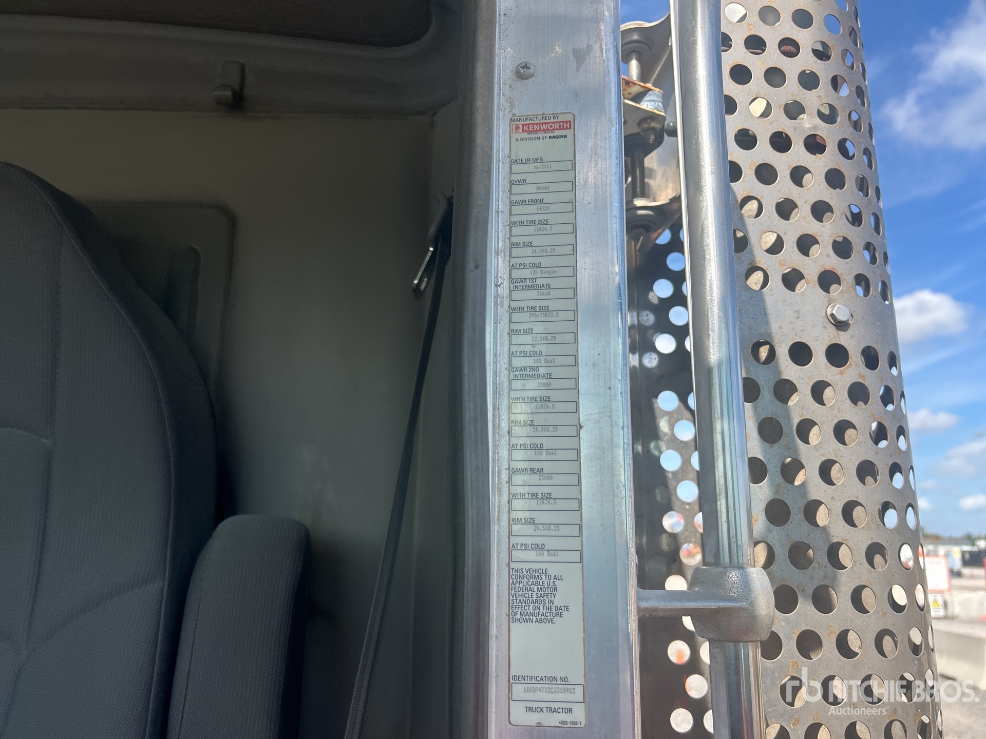 2012 Kenworth T800
