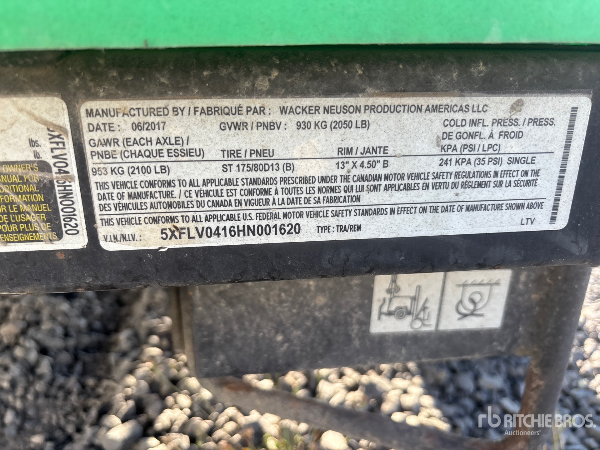 2017 Wacker Neuson LTV6L