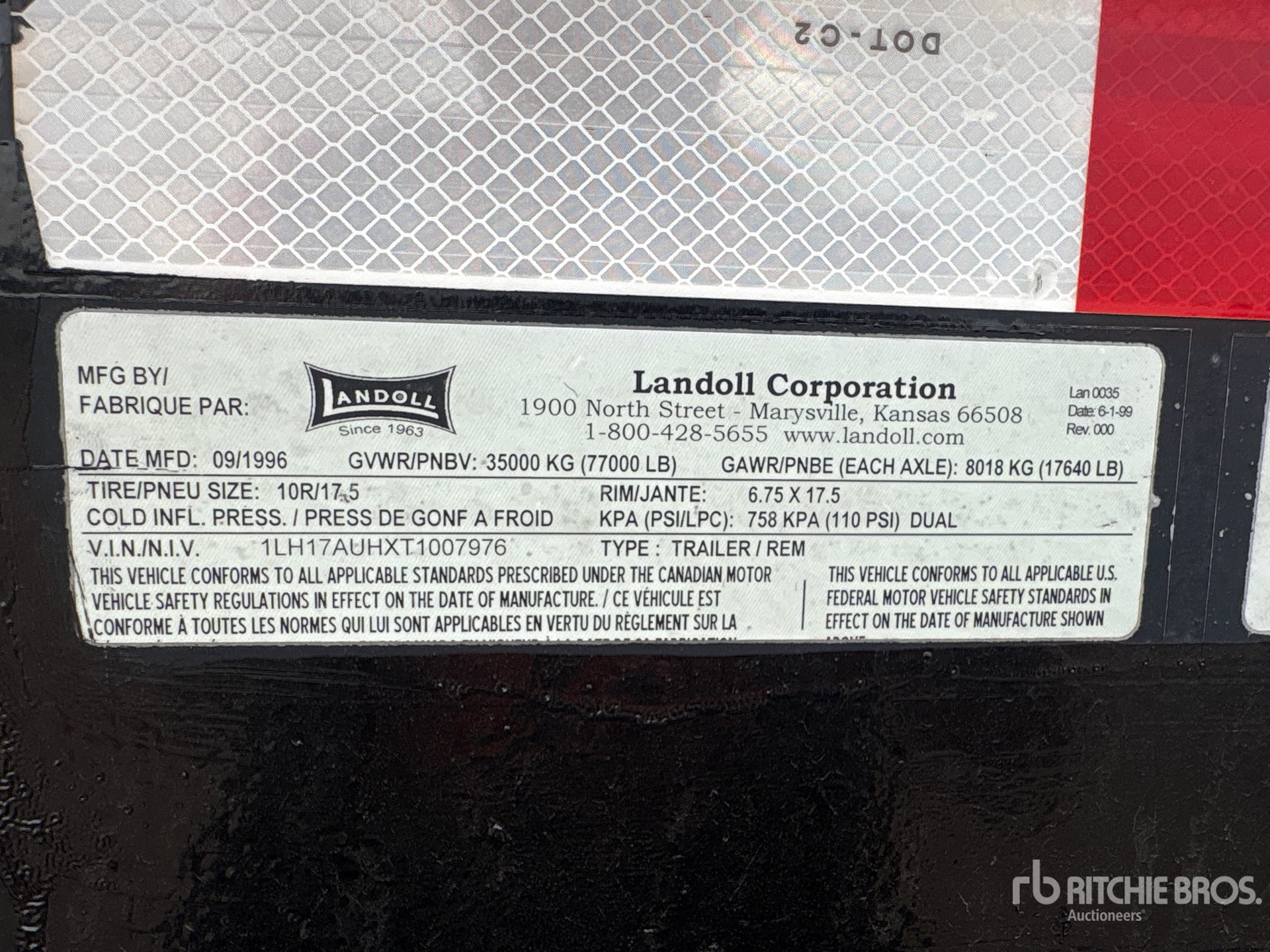 1996 Landoll T/A