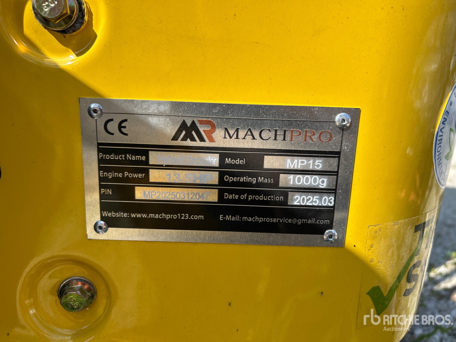 2025 MACHPRO MP15