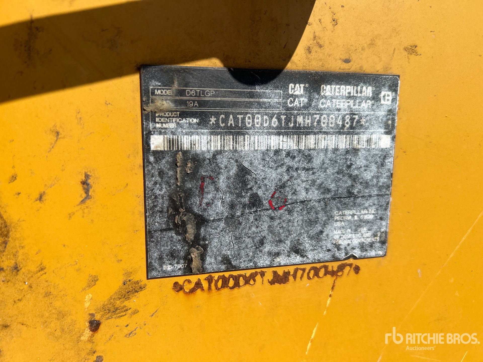 2018 Caterpillar D6T LGP