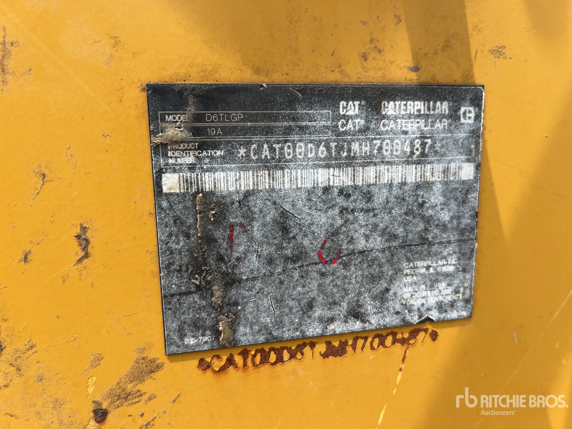 2018 Caterpillar D6T LGP