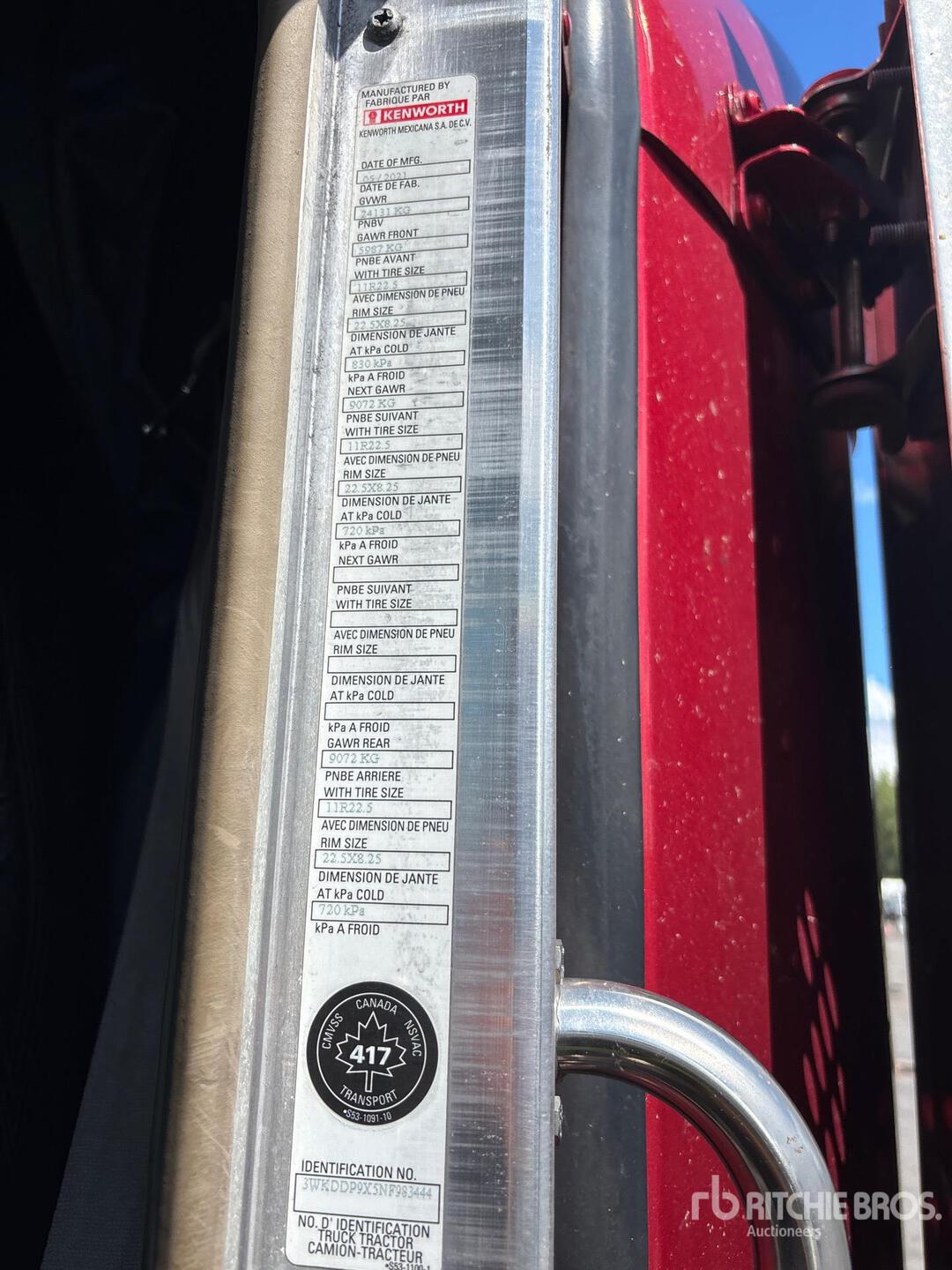 2022 Kenworth T800