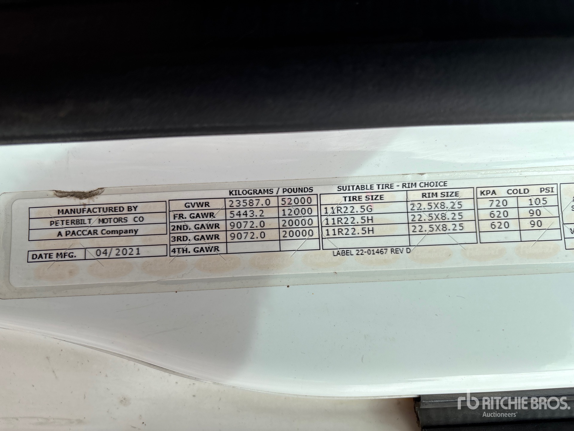2022 Peterbilt 567
