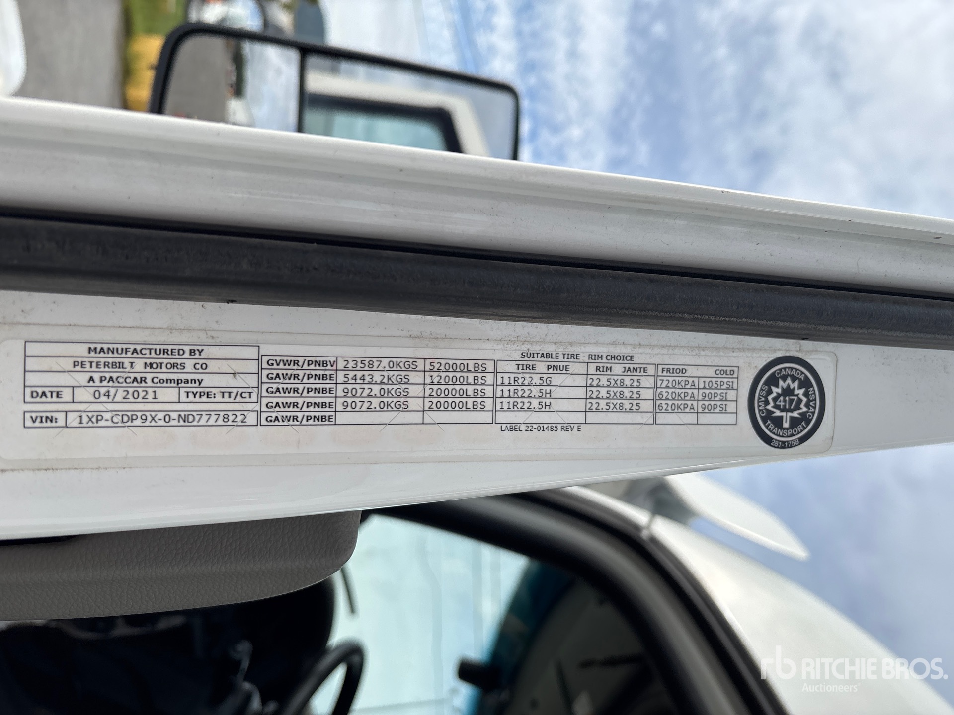 2022 Peterbilt 567