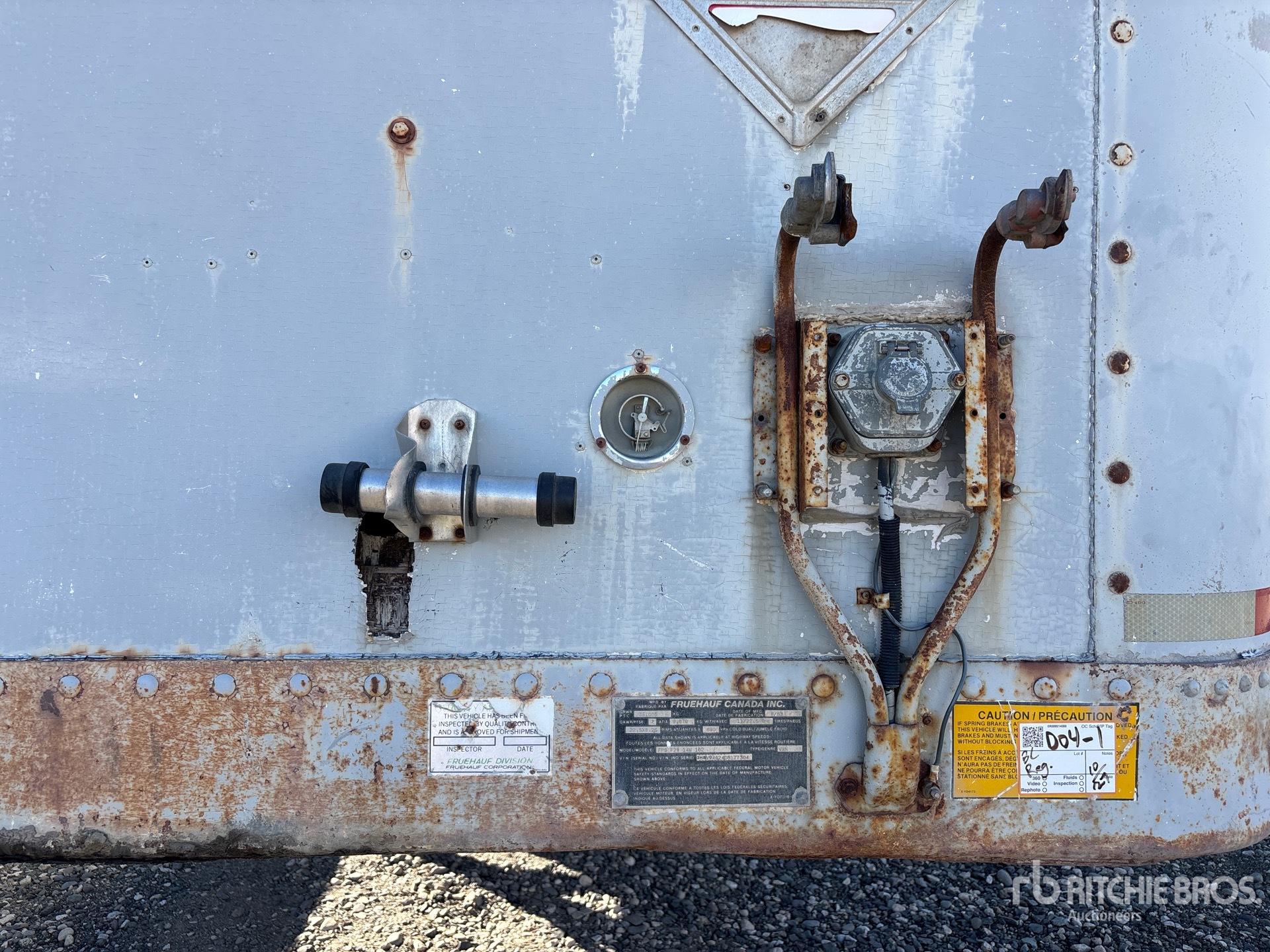 1983 Fruehauf 50 KW SHOP