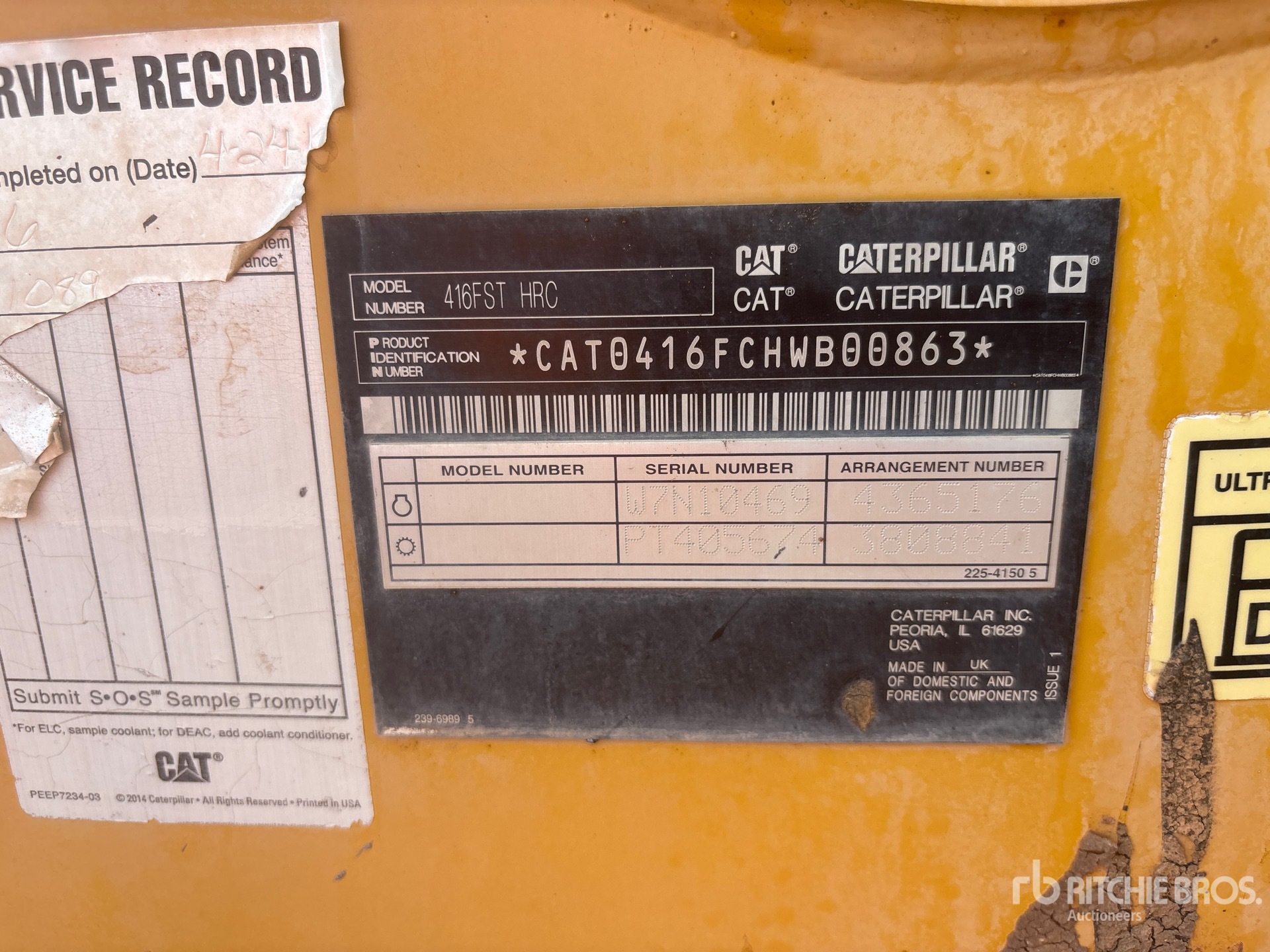 2016 Caterpillar 416F2