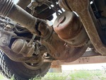 Underbody with Rear Axle