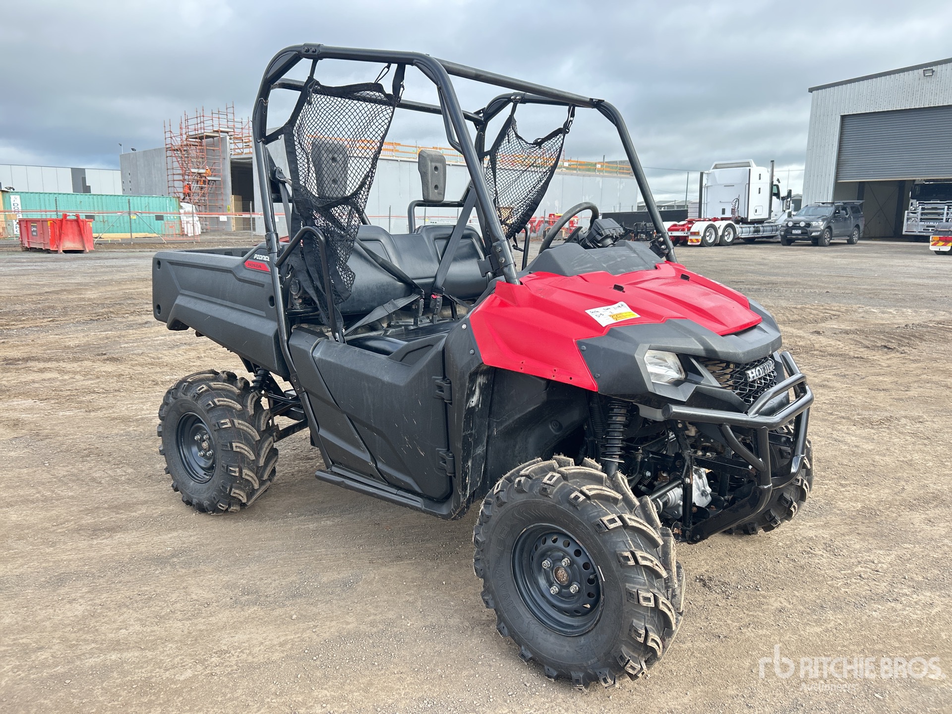 General Appearance with Picture, Right Front Corner