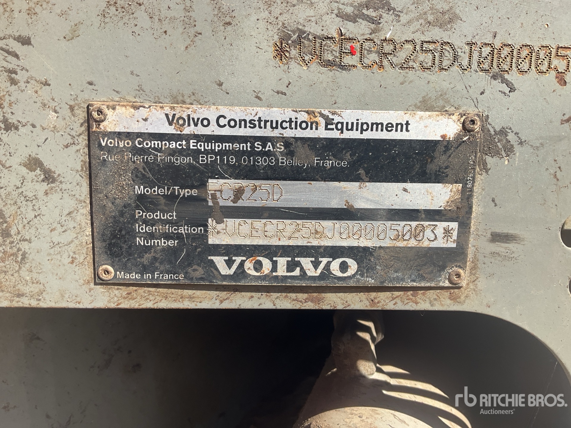 2017 Volvo ECR25D