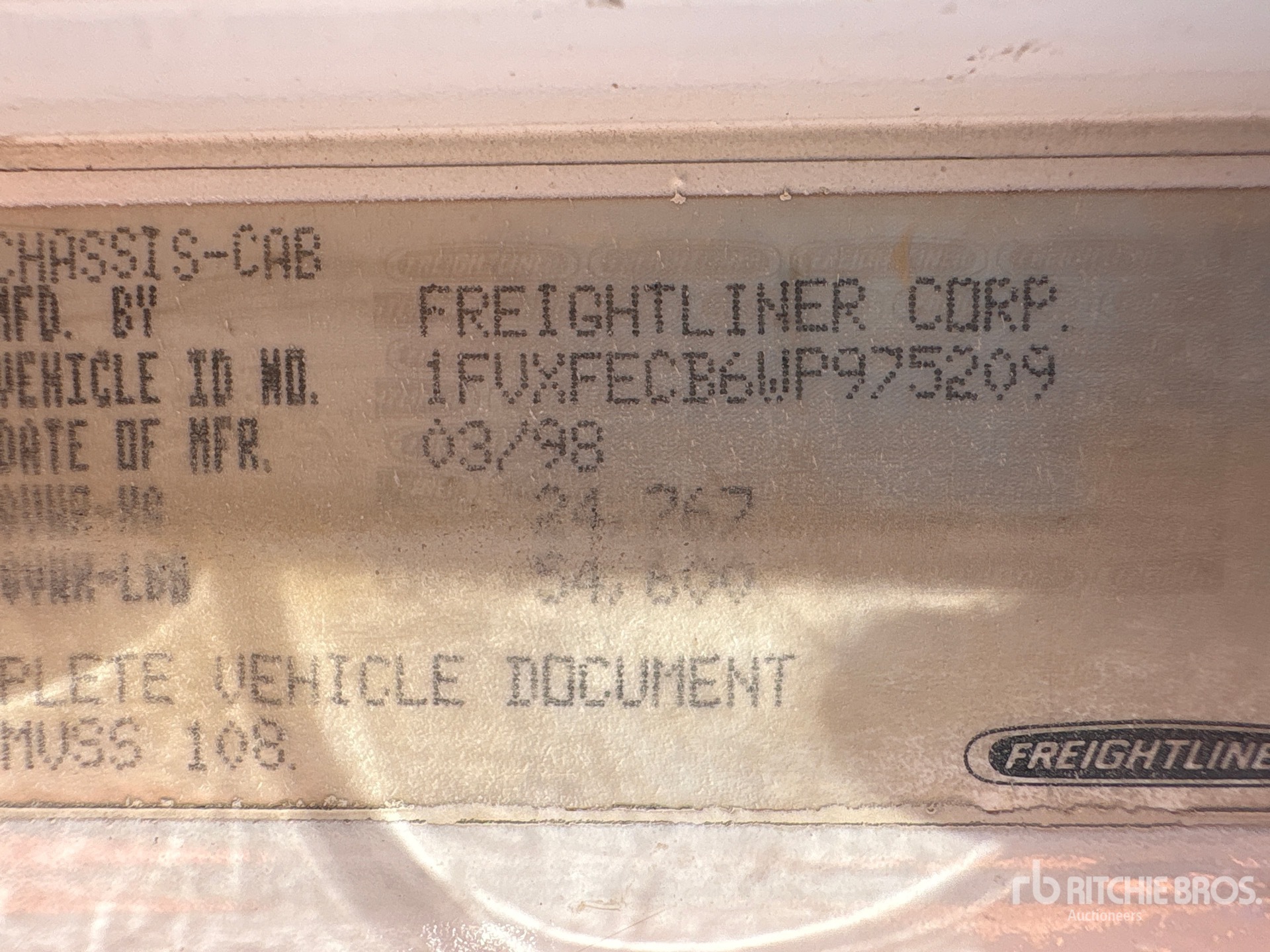 1998 Freightliner FDL120SD