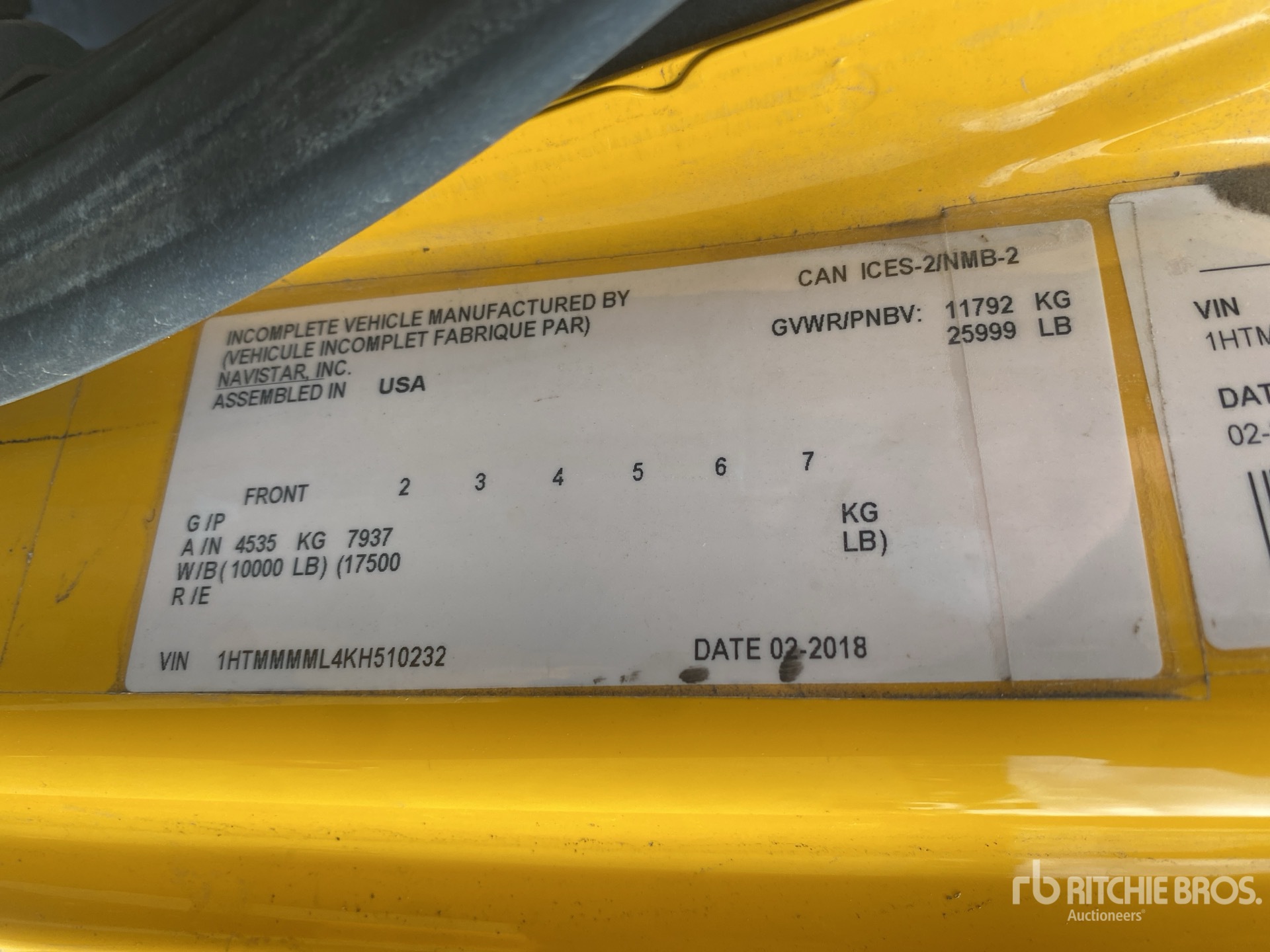 2019 International 4300