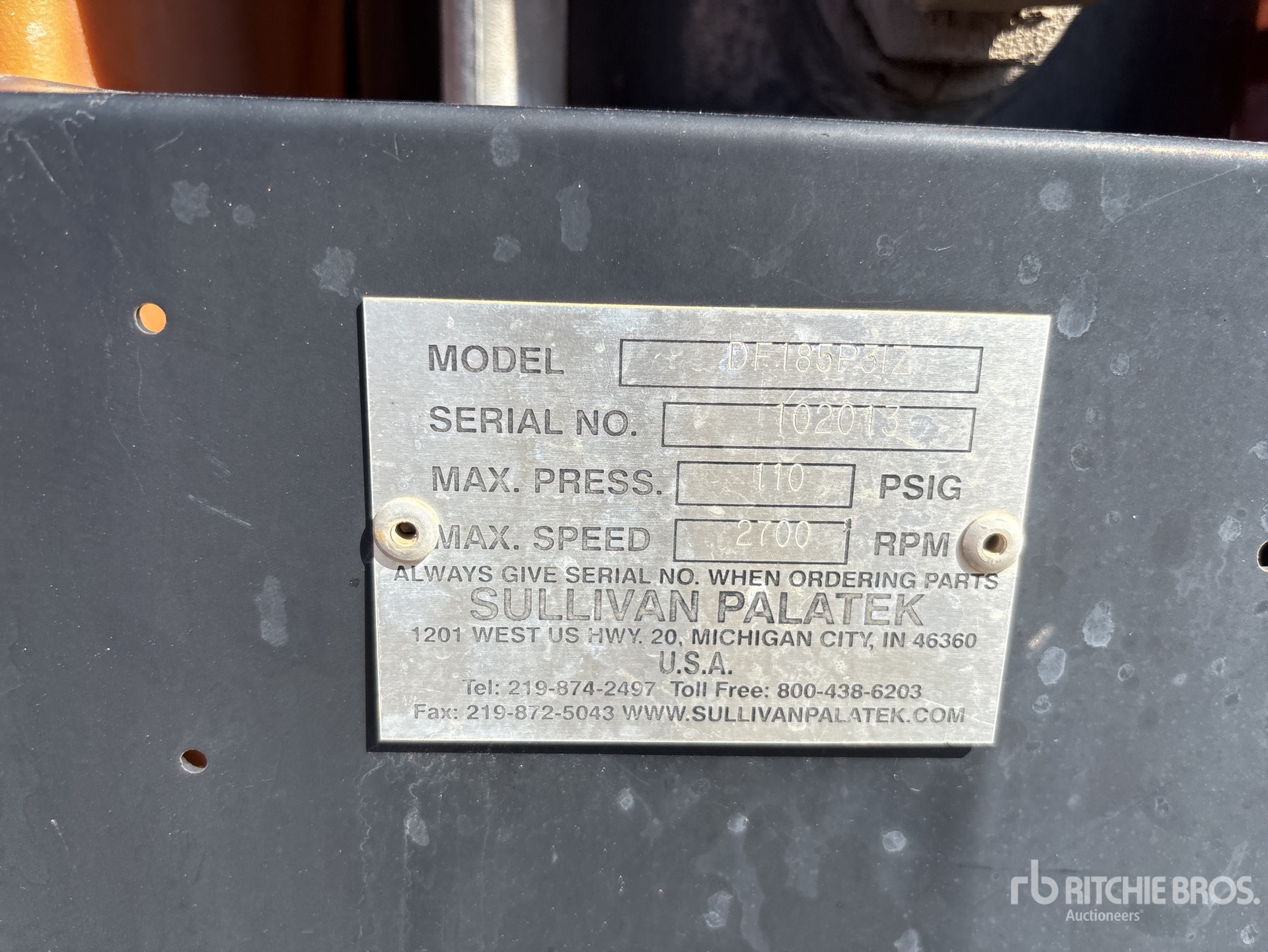Sullivan DF185P31Z