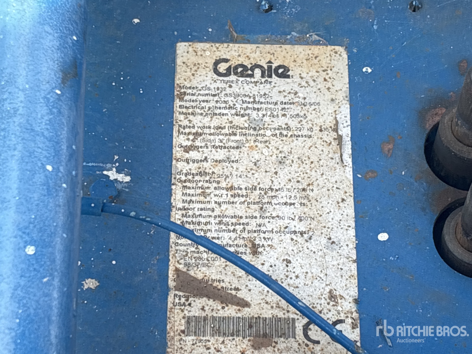 2006 Genie GS-1932