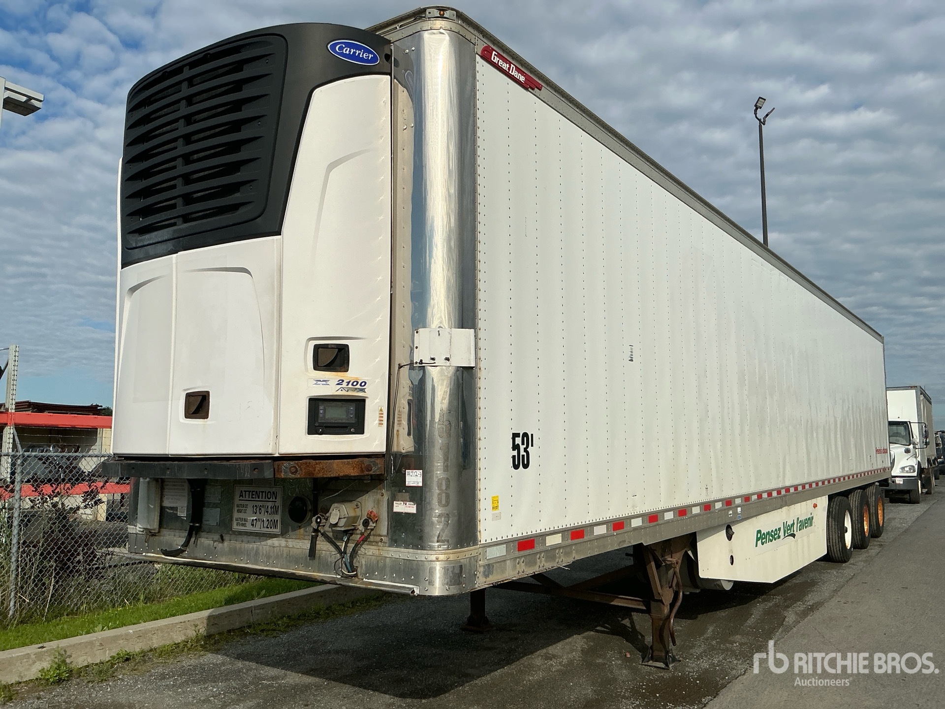 2015 Great Dane 53 ft Tri/A