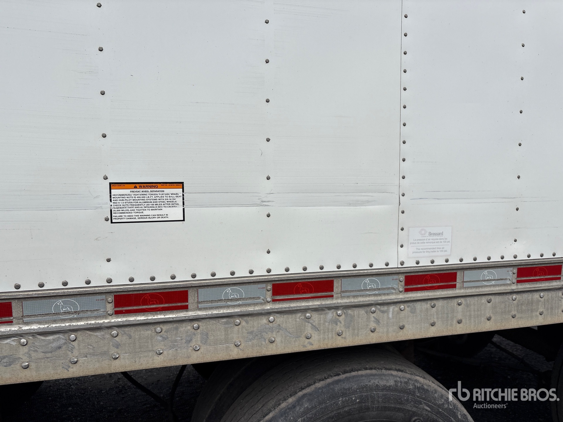 2015 Great Dane 53 FT X 102 IN TRI/A