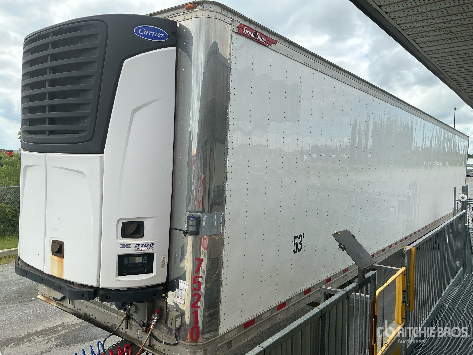 2015 Great Dane 53 ft x 102 in Tri/A
