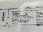General Appearance with Numéro de série/Numéro d'identification du véhicule automobile
