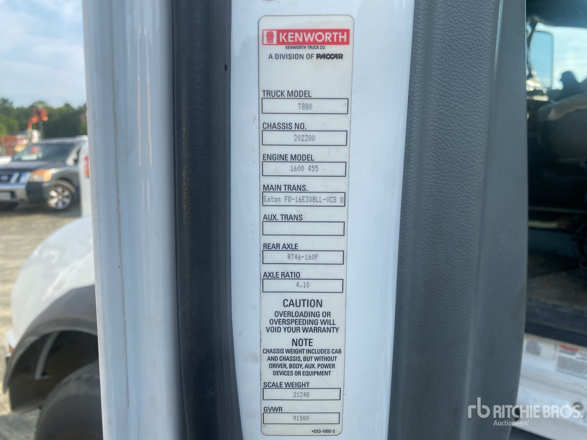 2018 Kenworth T880