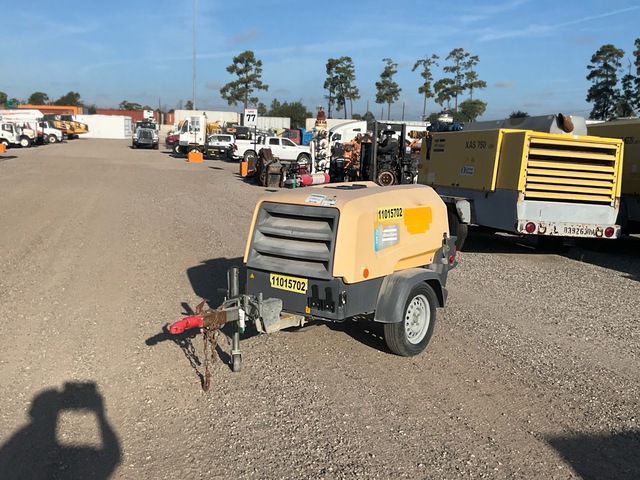 2019 (unverified) Atlas Copco XAS110KD Mobile Air Compressor 2019 (unverified) Atlas Copco XAS110KD Mobile Air Compressor
