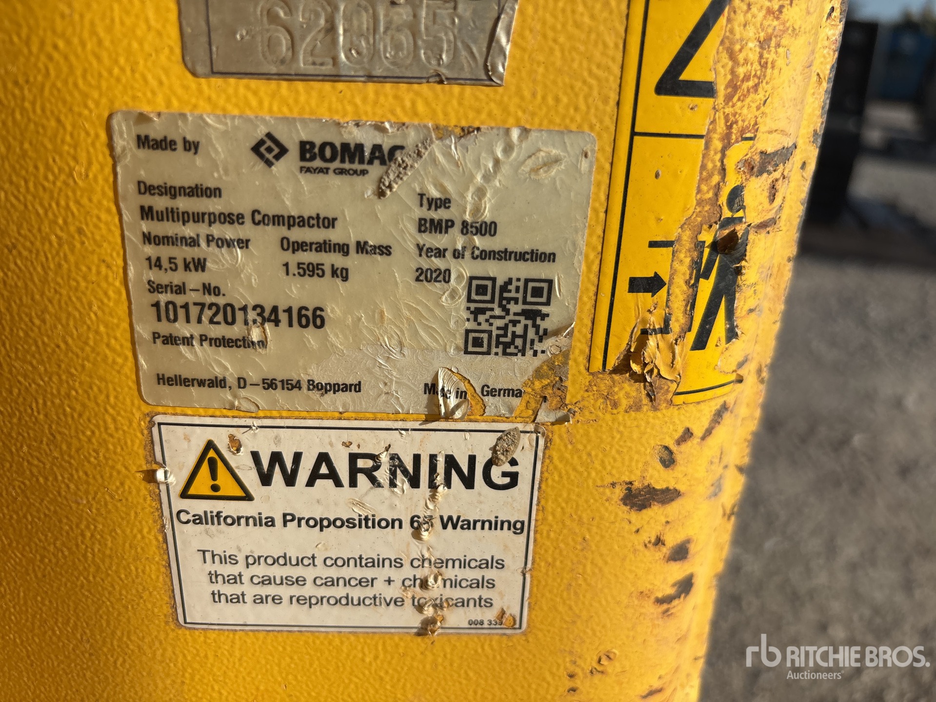 2020 Bomag BMP 8500