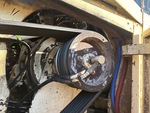 Chassis with Rotorantriebskupplung