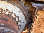 Undercarriage with Zahnräder