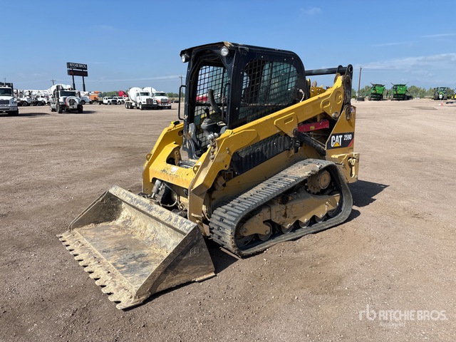 2018 Cat 259d Two-speed Compact Track Loader