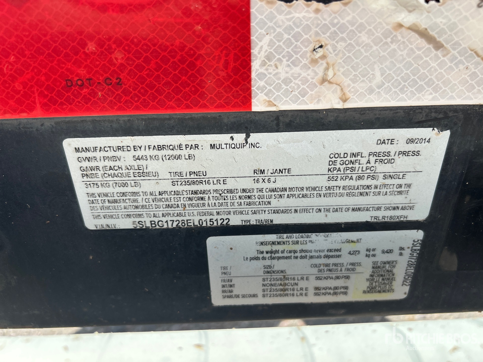 2014 Multiquip DCA-150SSJU4F