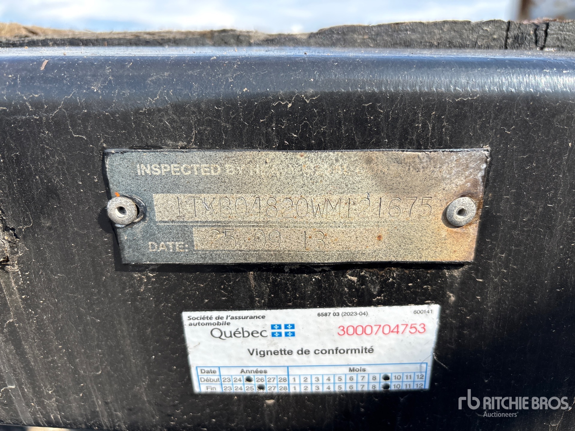 1998 Trail King T/A Removable Gooseneck