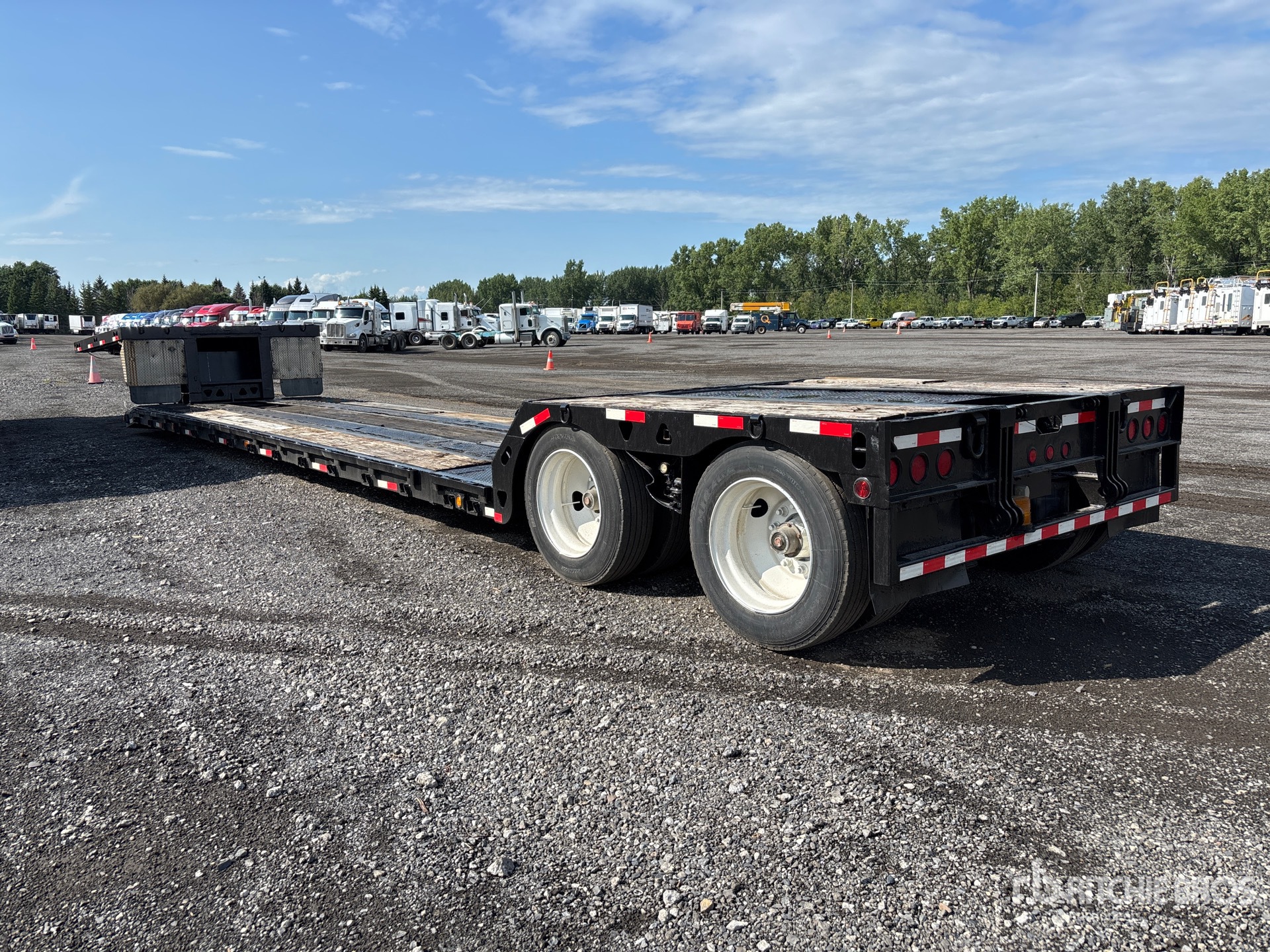 1998 Trail King T/A Removable Gooseneck