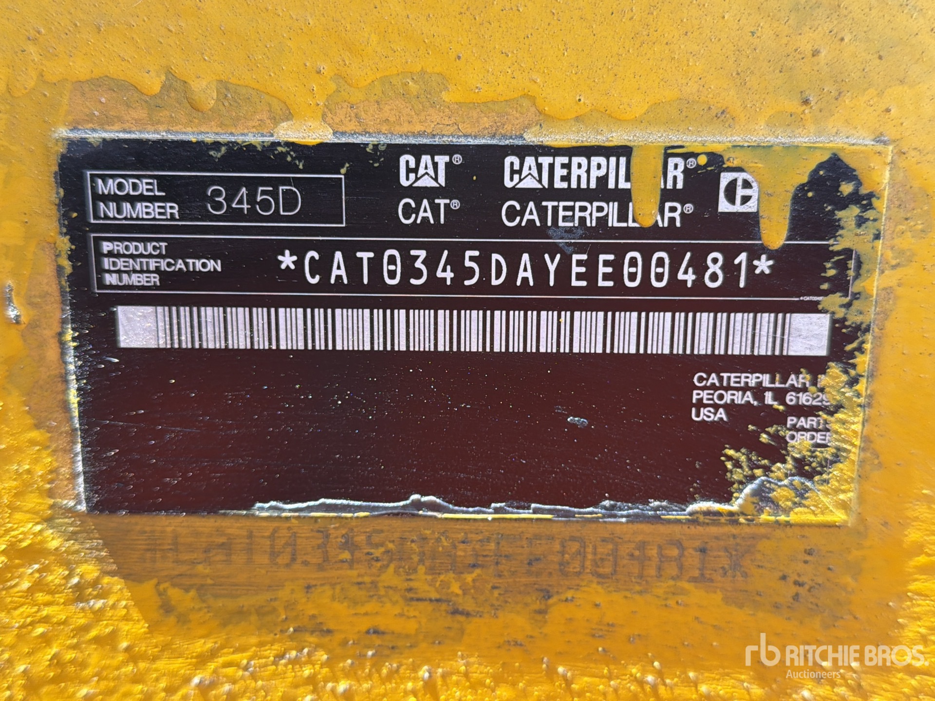 2009 Caterpillar 345D L