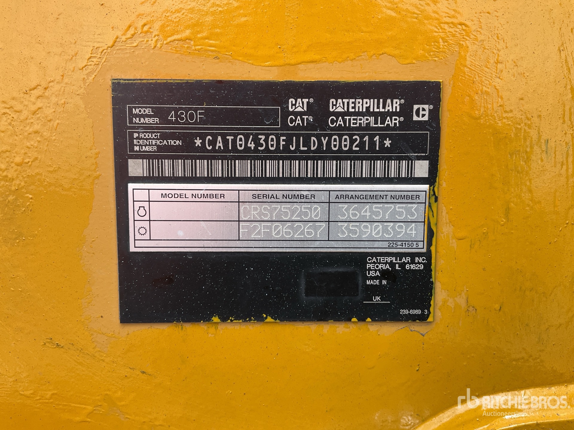 2014 Caterpillar 430F