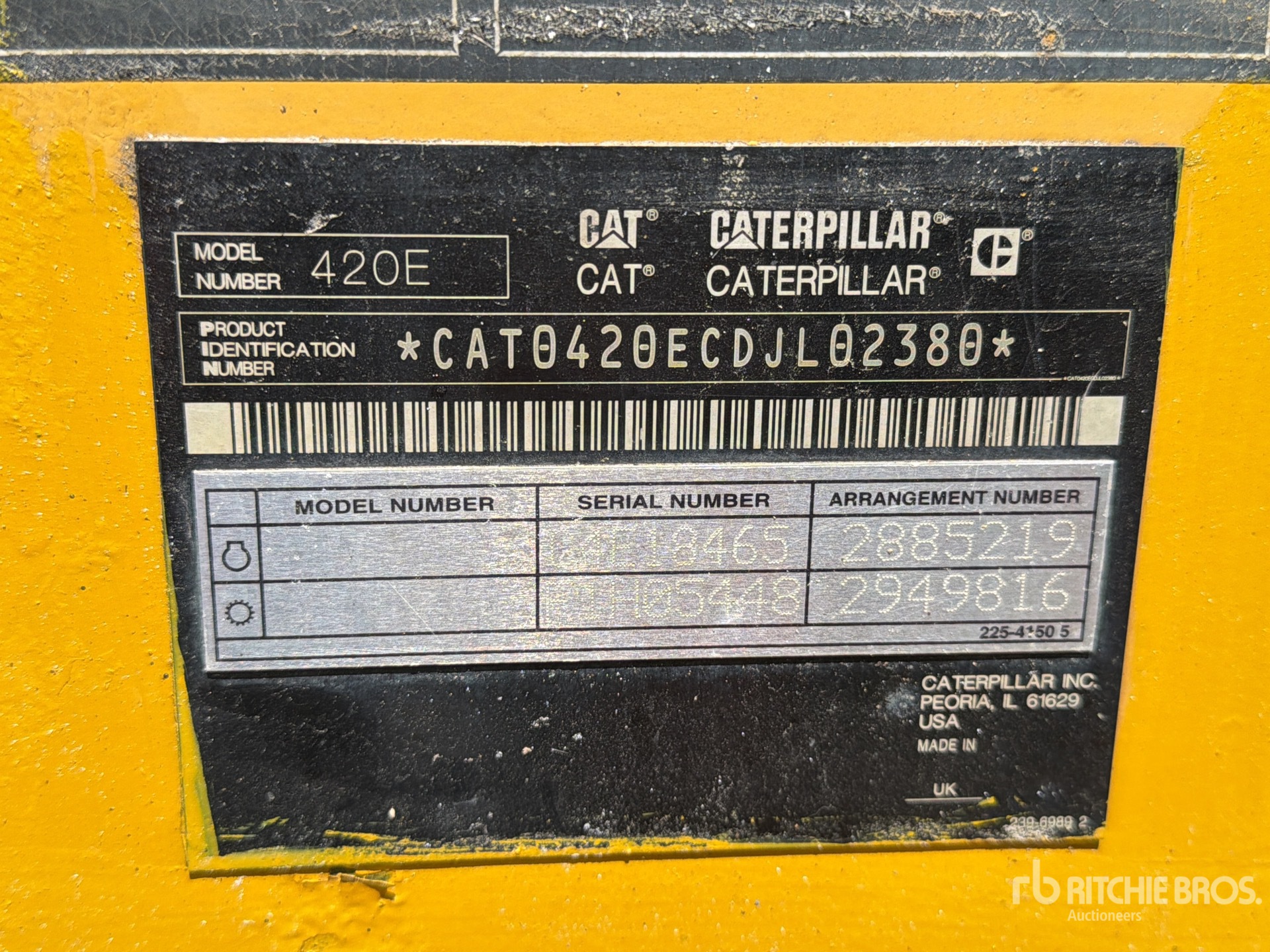 2011 Caterpillar 420E