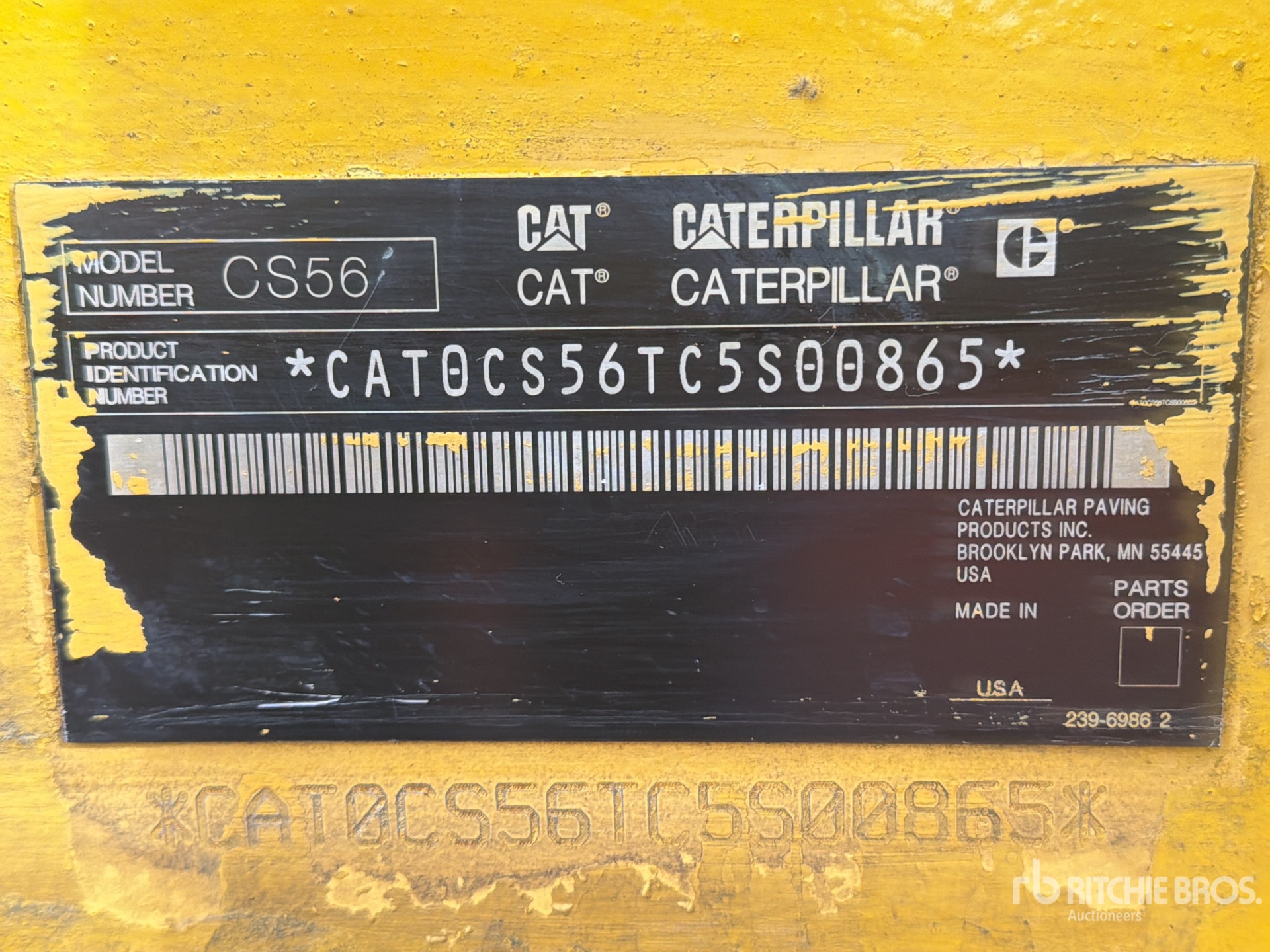 2010 Caterpillar CS56