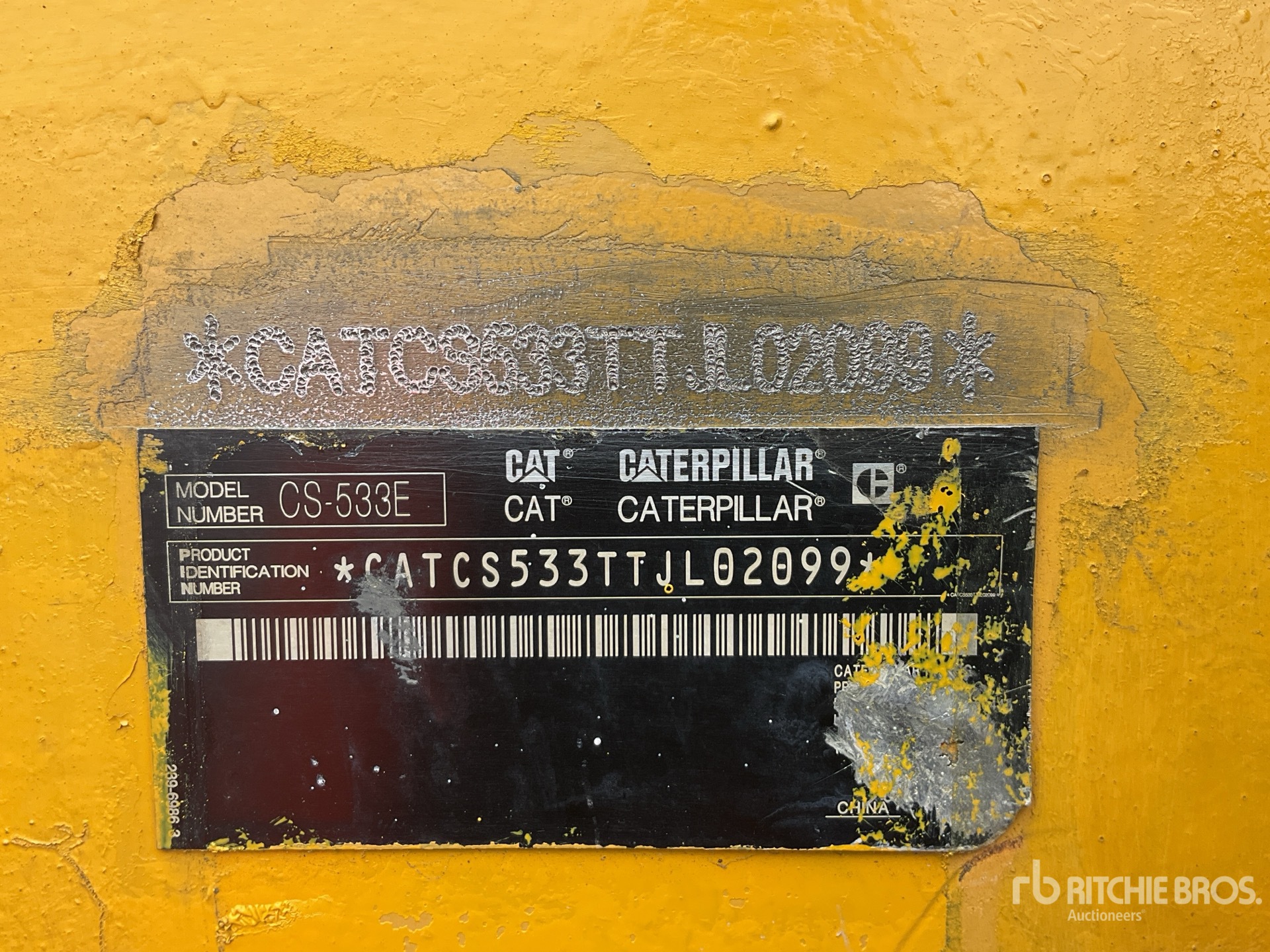 2011 Caterpillar CS-533E