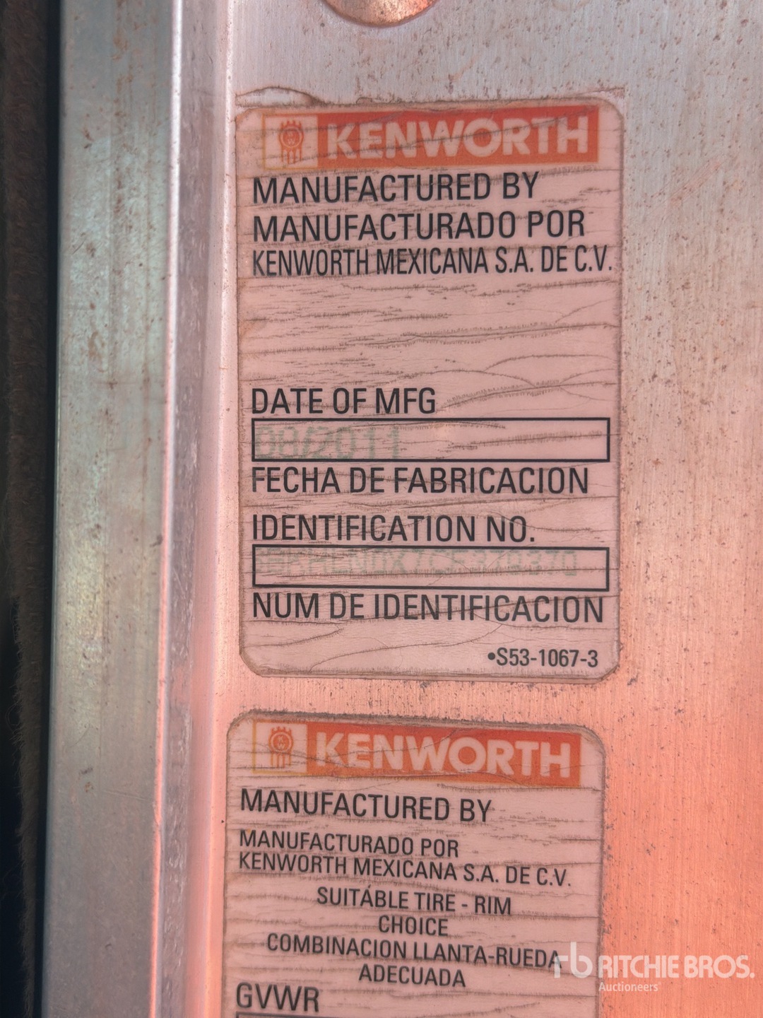 2012 Kenworth T370