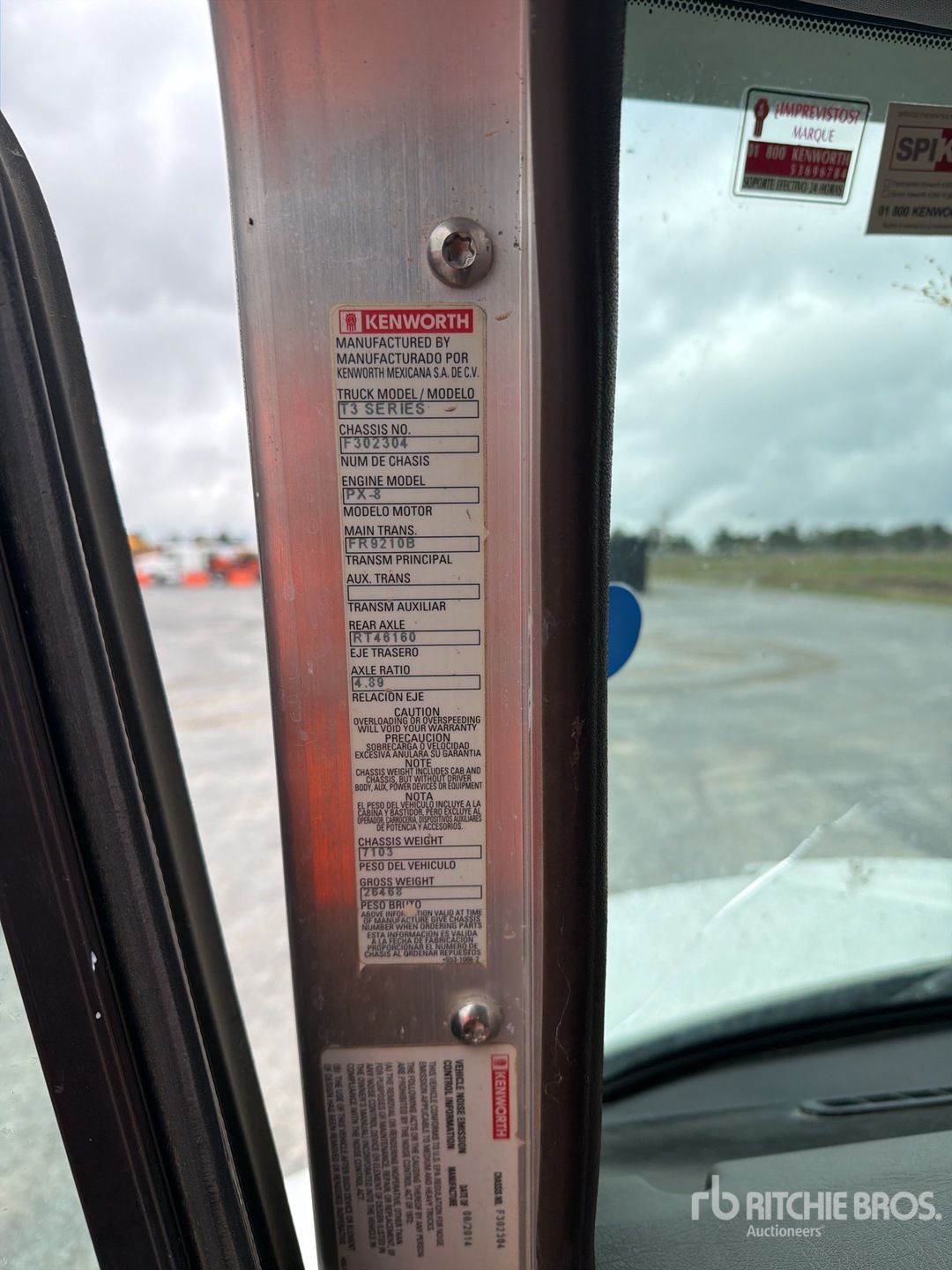2015 Kenworth T370