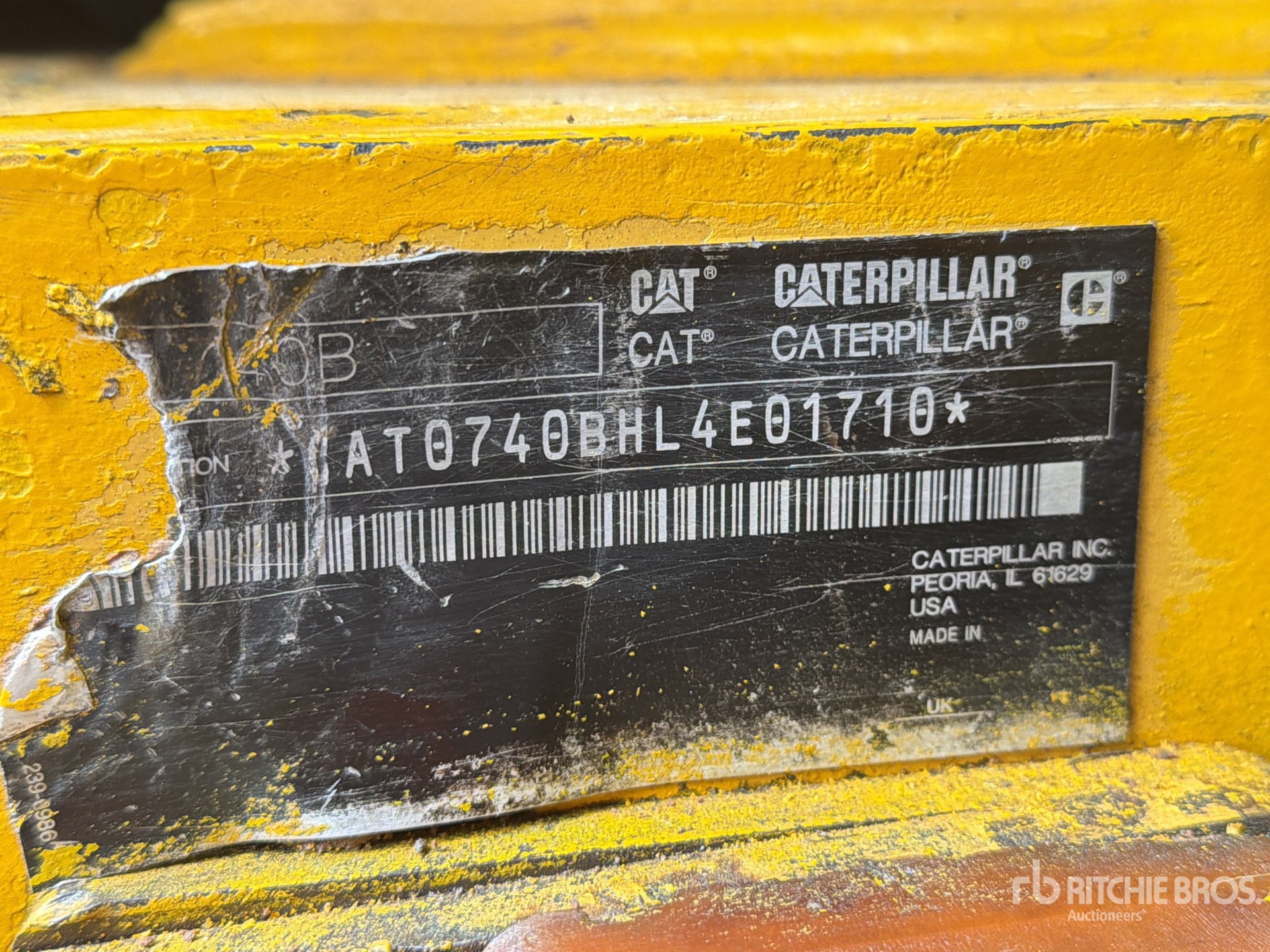 2012 Caterpillar 740B